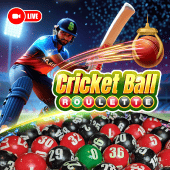 WK777 VIP Cricket Ball Roulette live casino game